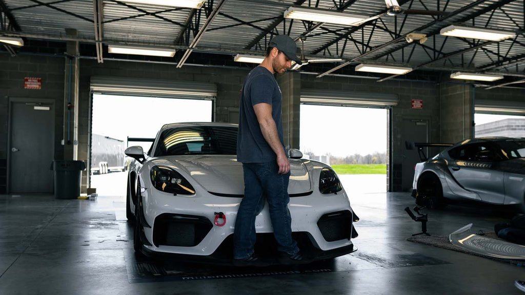 Verus - Front Splitter Kit - Porsche 718 GT4 - A0300A