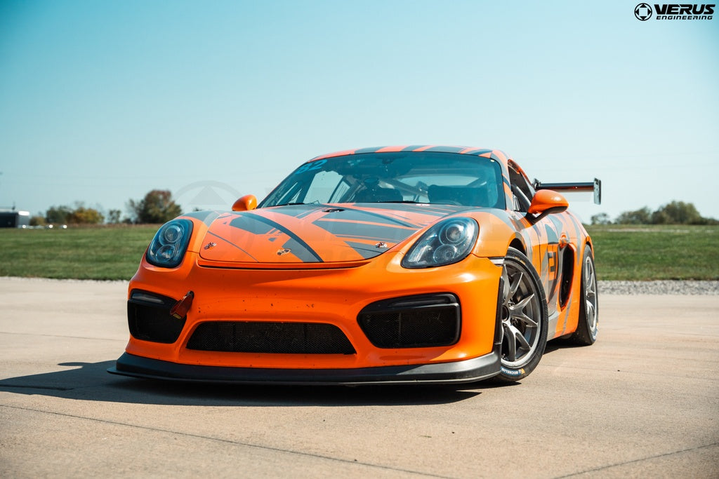 Verus - Front Splitter Kit - Porsche 981 GT4 Cayman - A0153A