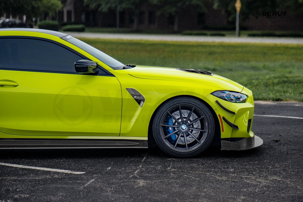 Verus - Front Splitter Kit - G80 BMW M3, G82 BMW M4 - A0654A for 2021-2025 BMW M3 - close-up