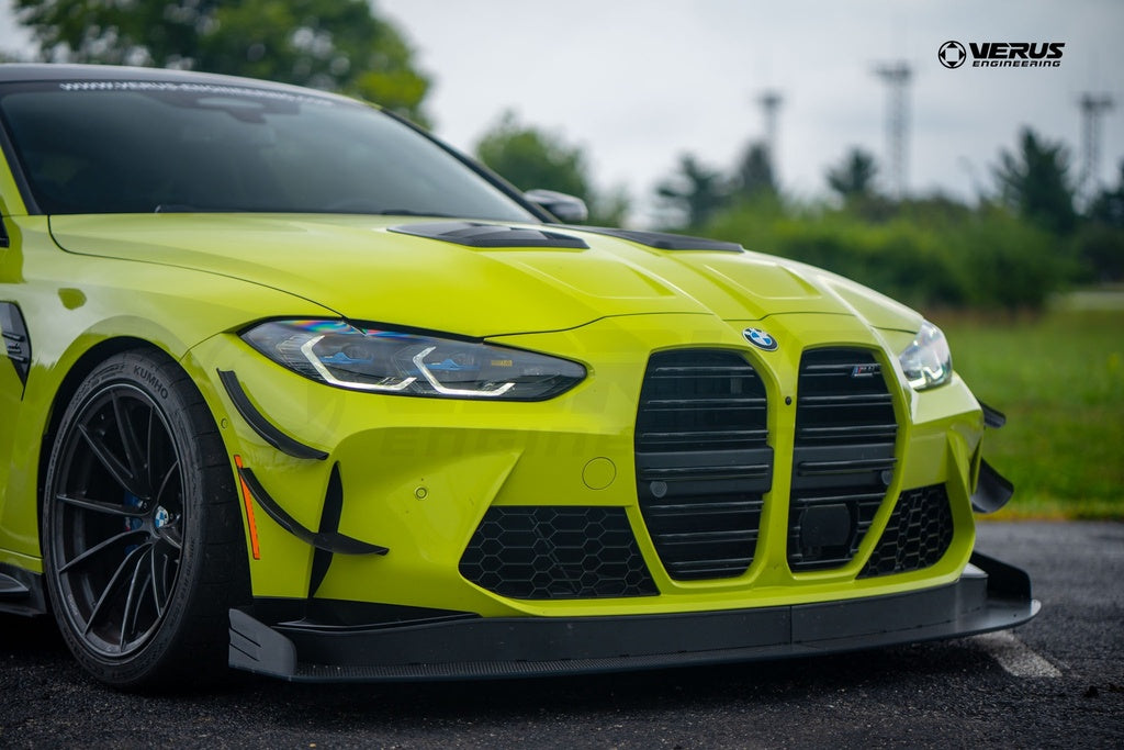 Verus - Front Splitter Kit - G80 BMW M3, G82 BMW M4 - A0654A for 2021-2025 BMW M3 - installed view
