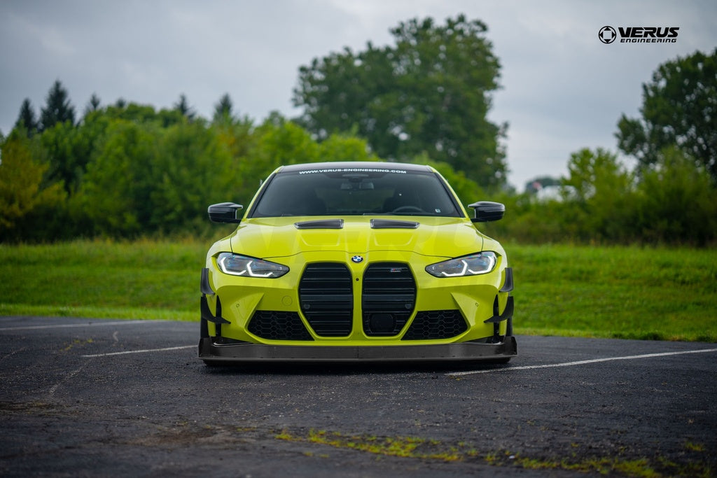 Verus - Front Splitter Kit - G80 BMW M3, G82 BMW M4 - A0654A for 2021-2025 BMW M3 - side view