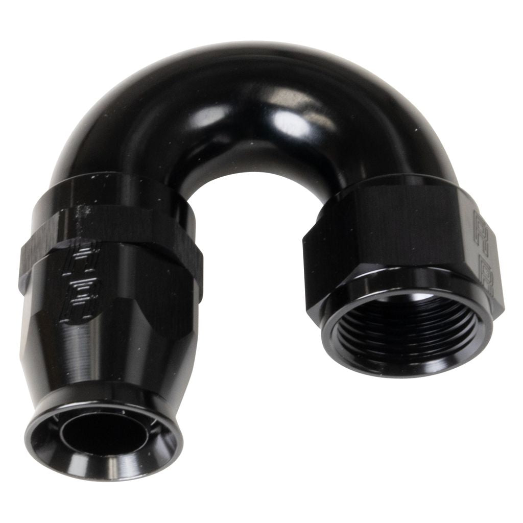 Russell Black 180 -12 Pro Ptfe Hose End - 550693 - front view