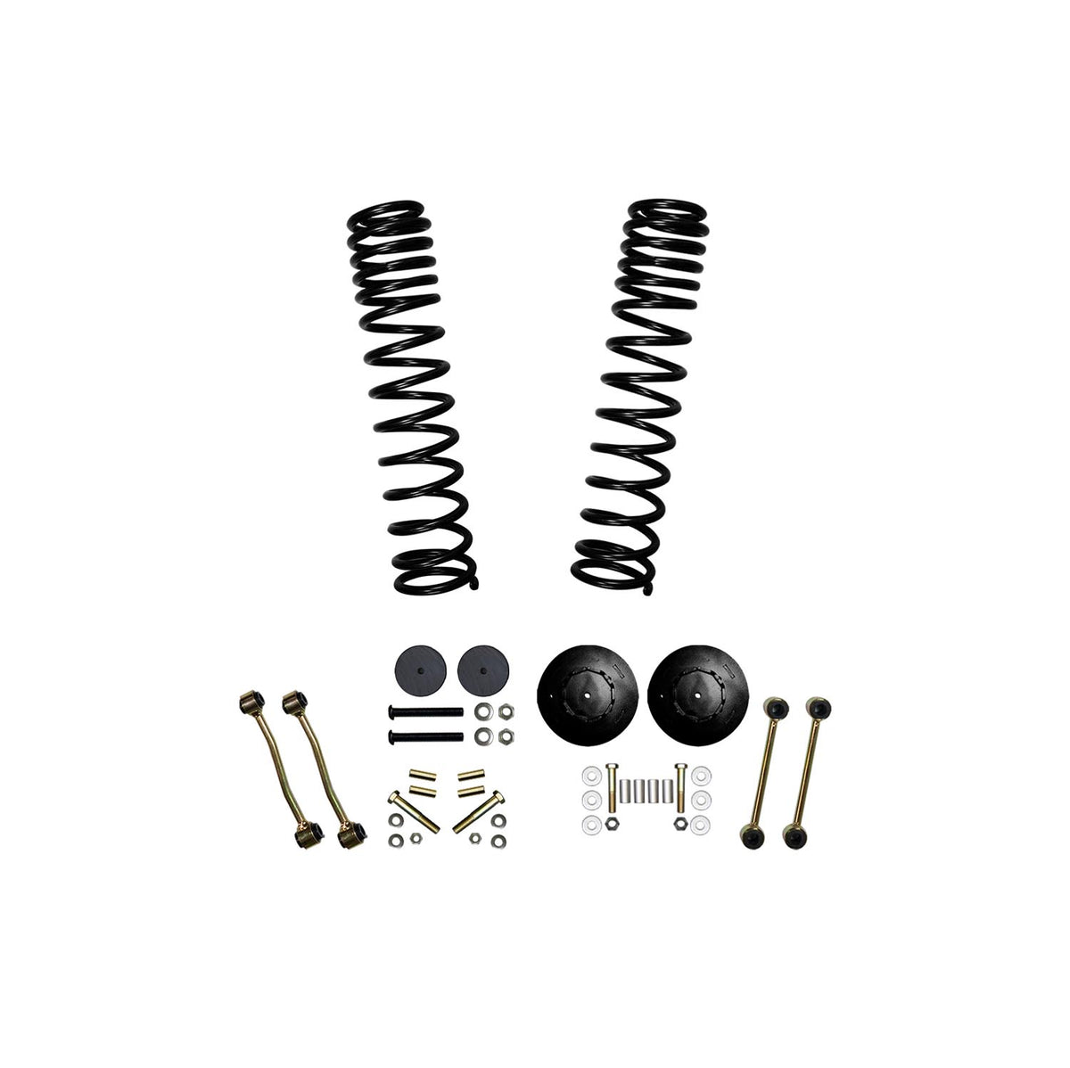 Skyjacker 2.5 in. Component Box w/ Front Dual Rate Long Travel Coils Rear Coil Spring Spacers - G250LT