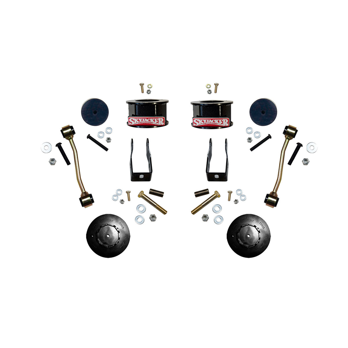Skyjacker 2020 Jeep Gladiator (JT) 4 Door All Models Rear 1in Metal Spacer Kit - G250MSB