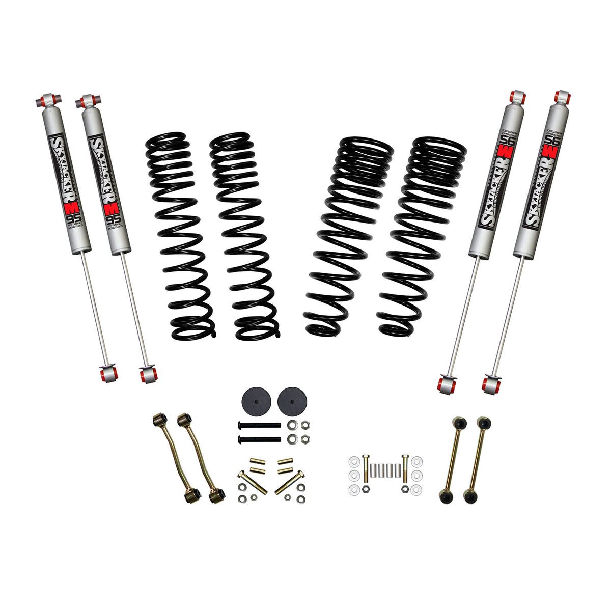 Skyjacker Jeep Gladiator JT Diesel 2.5 in. Dual Rate Long Travel Suspension Lift System - G251RPMLTD