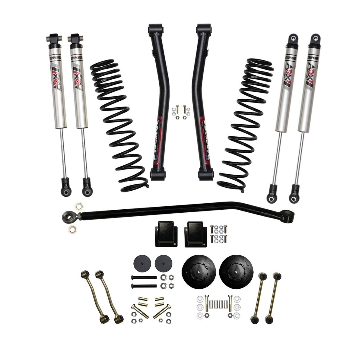Skyjacker 20-23 Jeep Gladiator Jt 3.5 In Suspension Lift Kit W/ Adx M2.0 Alum Monotube Shocks - G350RKXMLTD