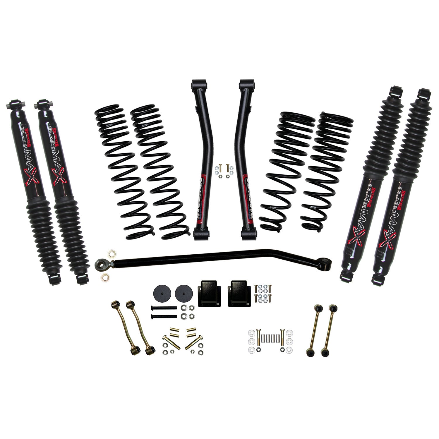 Skyjacker Jeep Gladiator JT Diesel 3.5 in. Dual Rate Long Travel Suspension Lift System - G351KBLTD