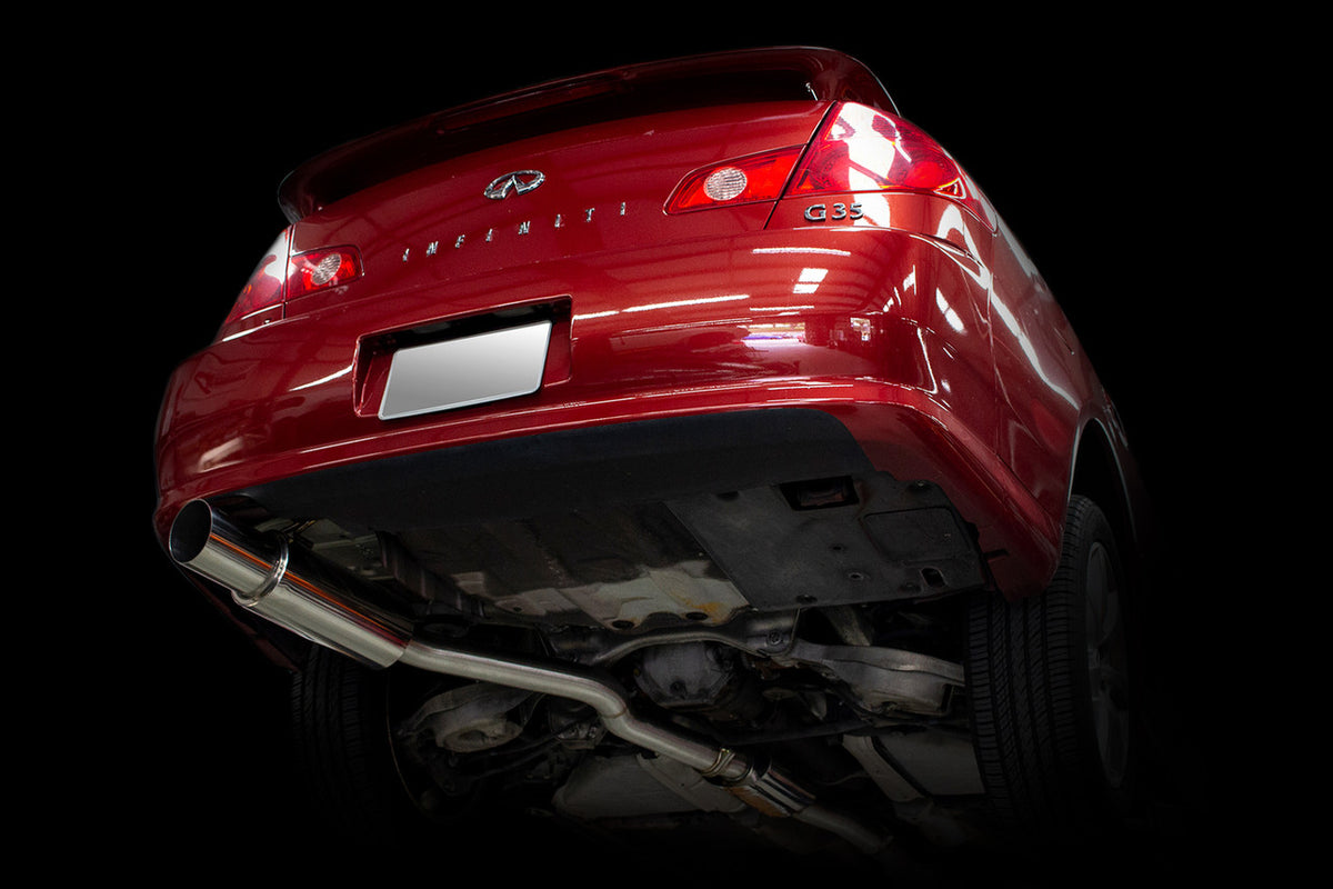 ISR Performance GT Single Exhaust - 05-06 Infiniti G35 Sedan - IS-GT-G35SDN