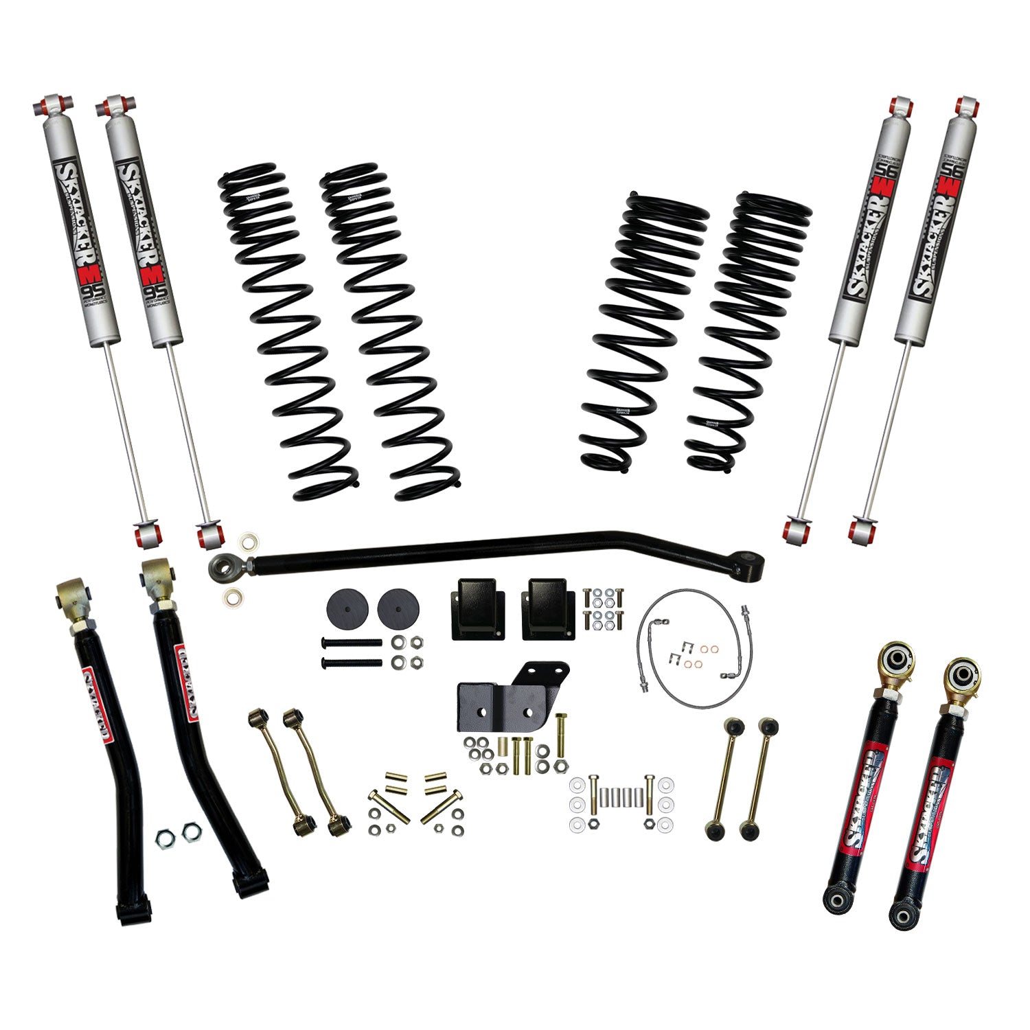 Skyjacker Jeep Gladiator JT 5.5 in Dual Rate Long Travel Suspension Lift System - G552KMLT