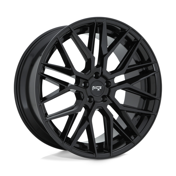 Niche M224 Gamma 22X10.5 5X130 +35MM Gloss Black
