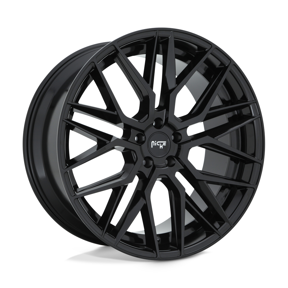 Niche 1PC M224 Gamma 22X9 5X127 +35MM Gloss Black
