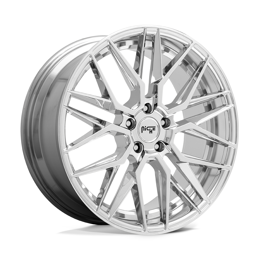 Niche 1PC M249 Gamma 18X8 5X114.3 +40MM Chrome