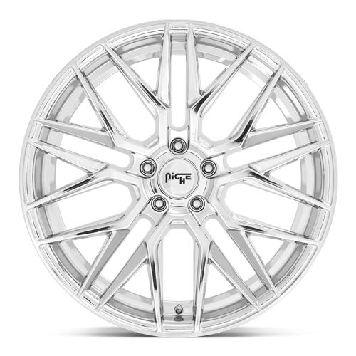 Niche 1PC M249 Gamma 20X9 5X114.3 +35MM Chrome