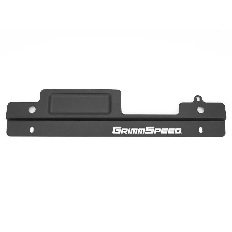 GrimmSpeed 02-07 Subaru Impreza/WRX / 04-07 STI Radiator Shroud w/Tool Tray - Black