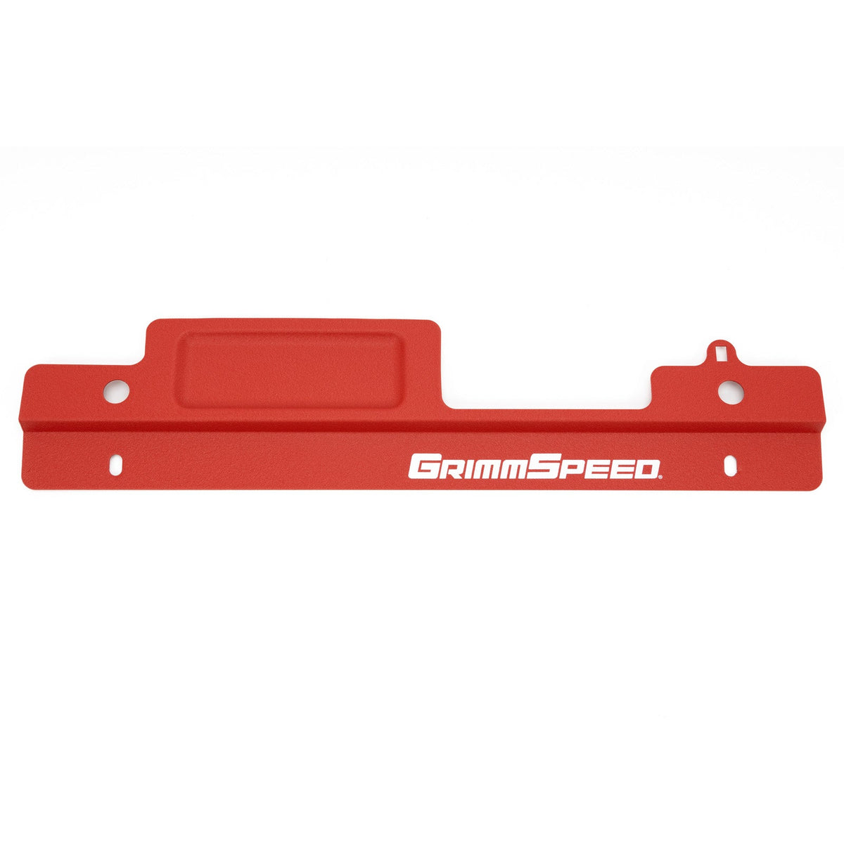 GrimmSpeed 02-07 Subaru Impreza/WRX / 04-07 STI Radiator Shroud w/Tool Tray - Red - GRM096006