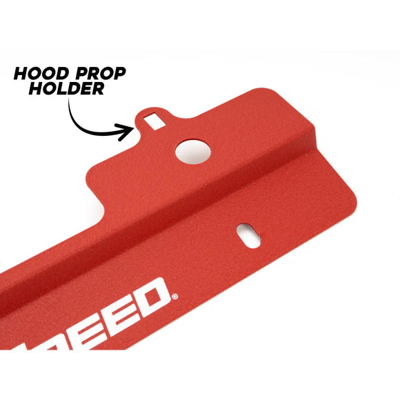 GrimmSpeed 02-07 Subaru Impreza/WRX / 04-07 STI Radiator Shroud w/Tool Tray - Red