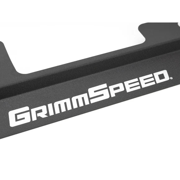 GrimmSpeed 02-07 Subaru Impreza/WRX / 04-07 STI Radiator Shroud w/Tool Tray - Black