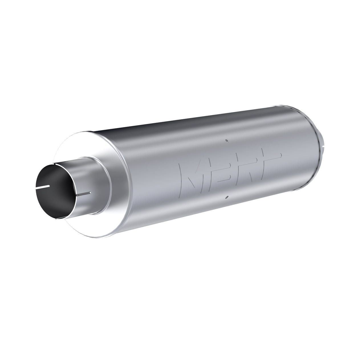 MBRP Universal muffler 3in Inlet/Outlet 26in Length T409 SS *Mild Tone* (NO DROPSHIP) - GP190809