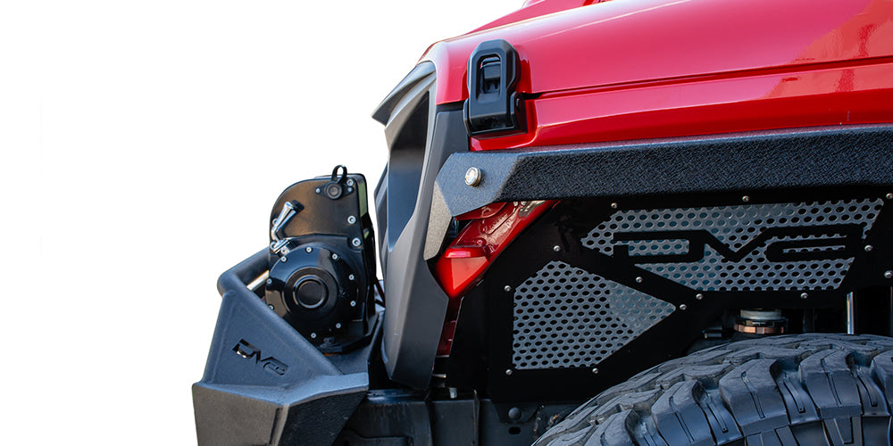 DV8 Offroad - Replacement Grill; Black - GRJL-01