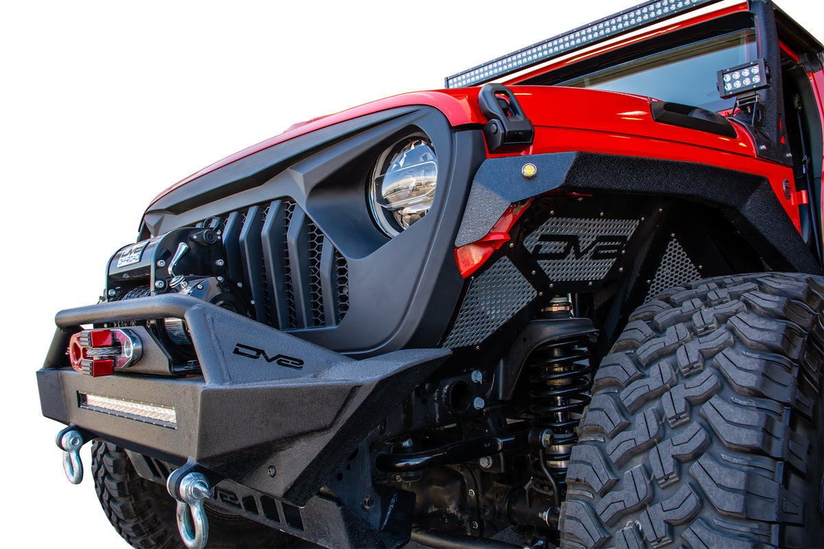 DV8 Offroad - Replacement Grill; Black - GRJL-01