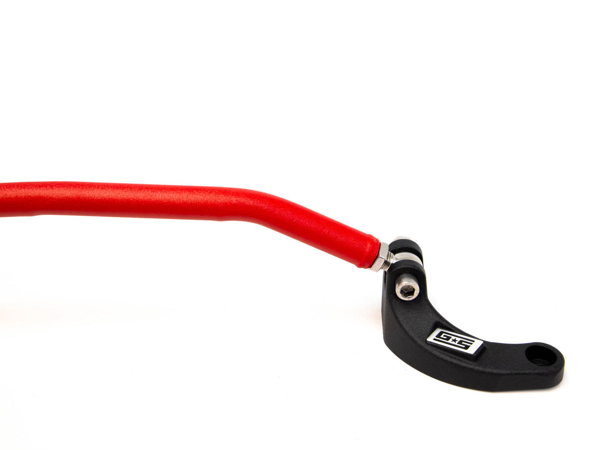 GrimmSpeed 08-14 Subaru WRX/STI Strut Bar - Red - GRM1.1030.1.RED