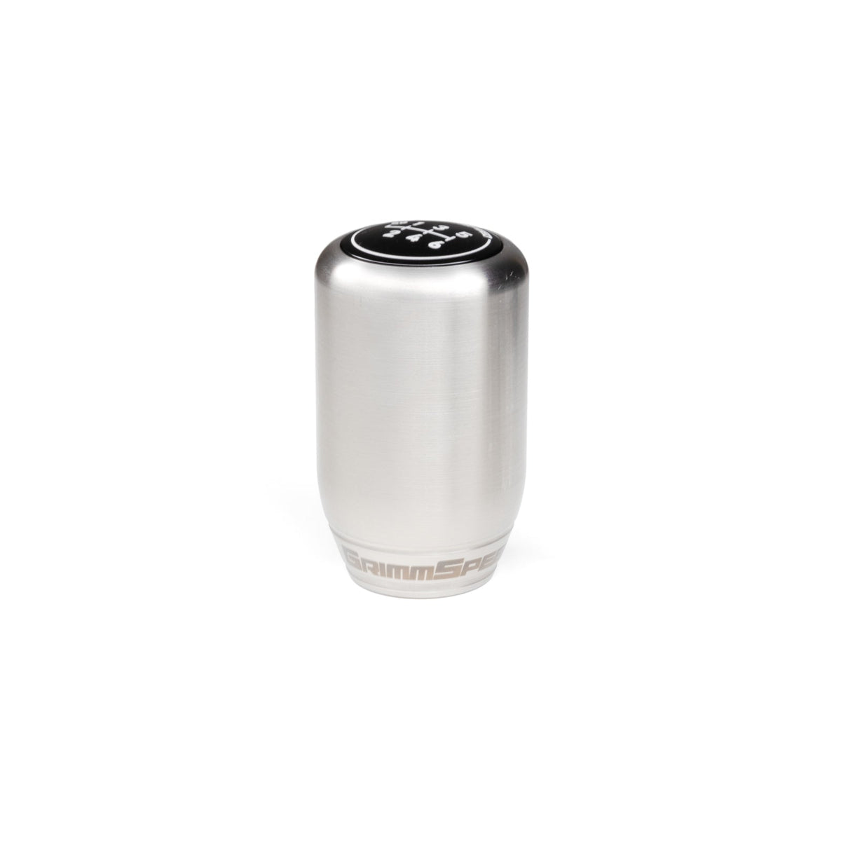 GrimmSpeed Swap-Top Weighted Piston Shift Knob - Stainless Steel - 1.1006.1.SS