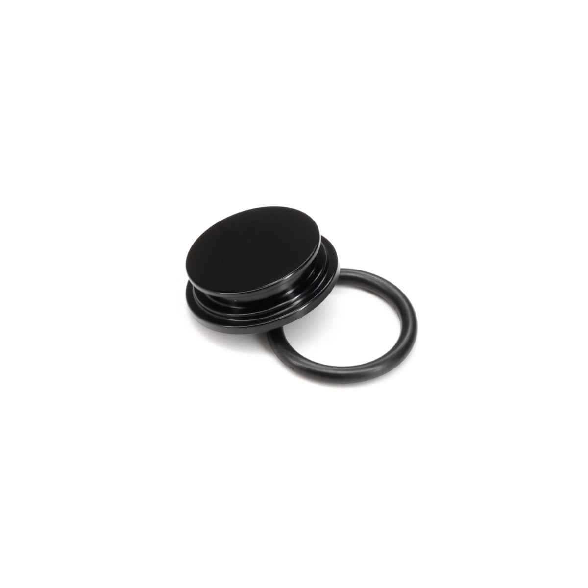 GrimmSpeed Swap-Top Weighted Piston Shift Knob - Stainless Steel - 1.1006.1.SS