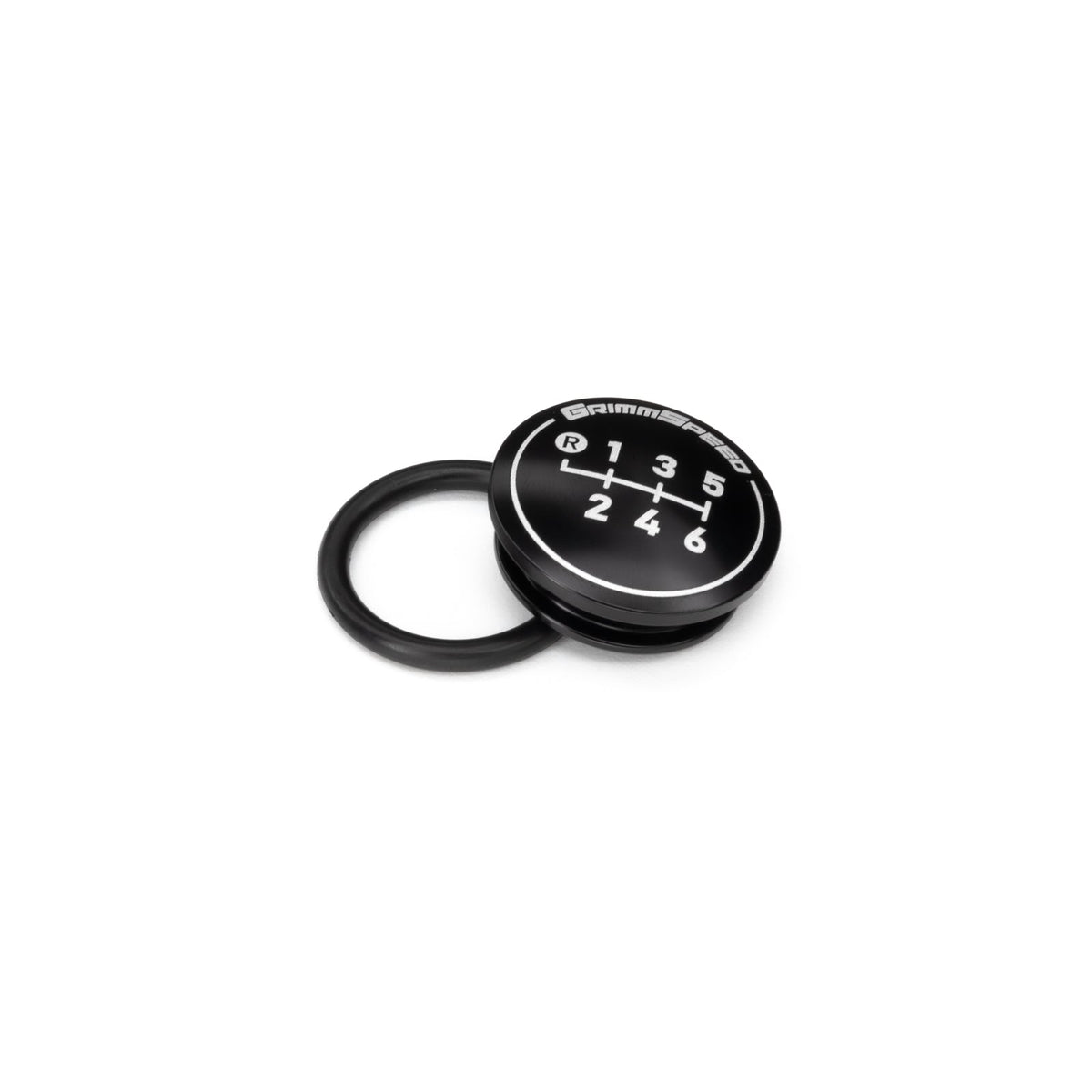 GrimmSpeed Swap-Top Weighted Bulb Shift Knob - Stainless Steel - 1.1007.1.SS