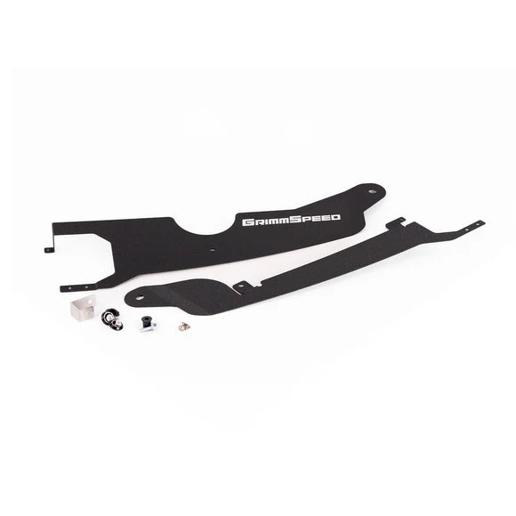 GrimmSpeed 22+ Subaru WRX Radiator Shroud Black - 113090BLK