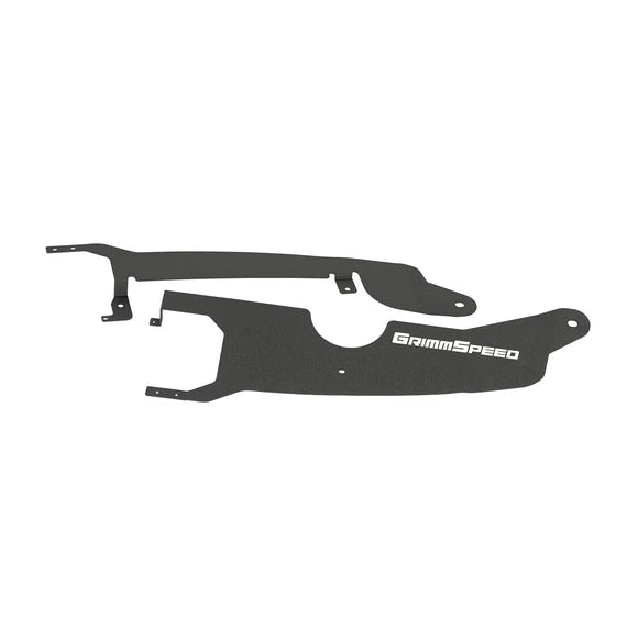 GrimmSpeed 22+ Subaru WRX Radiator Shroud Black - 113090BLK