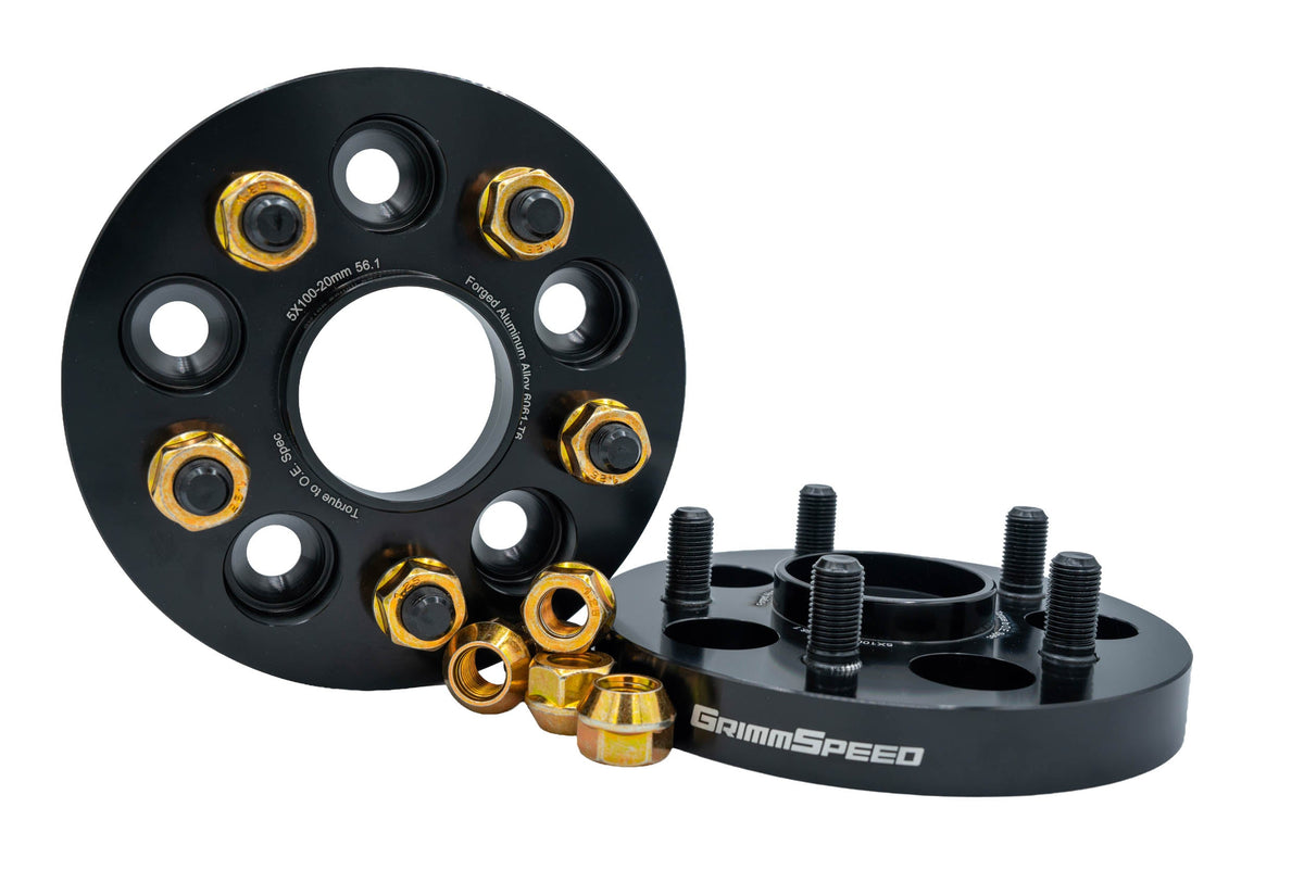 GrimmSpeed 02-14 Subaru WRX 5x100 15mm Wheel Spacer (Pair) - GRM.1188.1.0