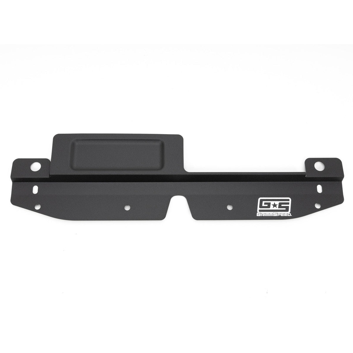GrimmSpeed 08+ Subaru Impreza/WRX/STI Radiator Shroud w/Tool Tray - Black - GRM096008