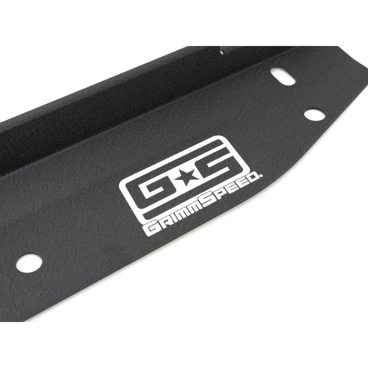 GrimmSpeed 08+ Subaru Impreza/WRX/STI Radiator Shroud w/Tool Tray - Black - GRM096008