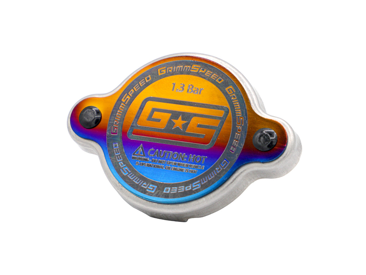 GrimmSpeed - Titanium Radiator Cap – 1.3 Bar - GRM113061.A