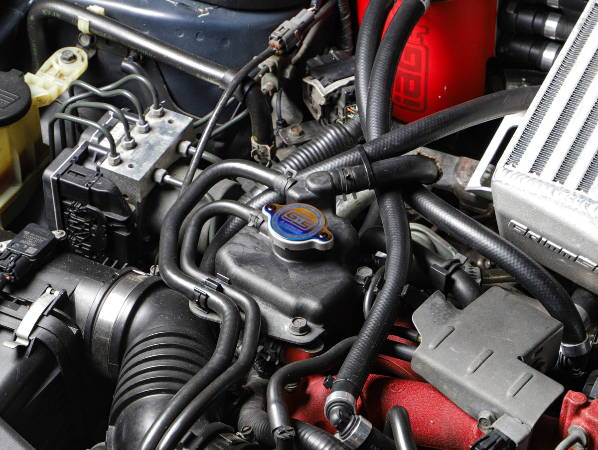 GrimmSpeed - Titanium Radiator Cap – 1.3 Bar - GRM.1013.1.TI
