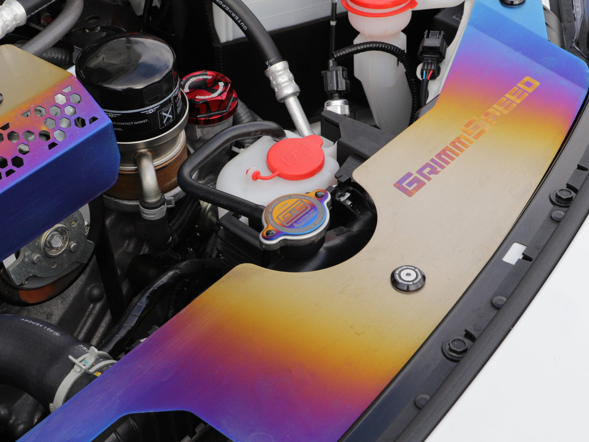GrimmSpeed - Titanium Radiator Cap – 1.3 Bar - GRM113061.A