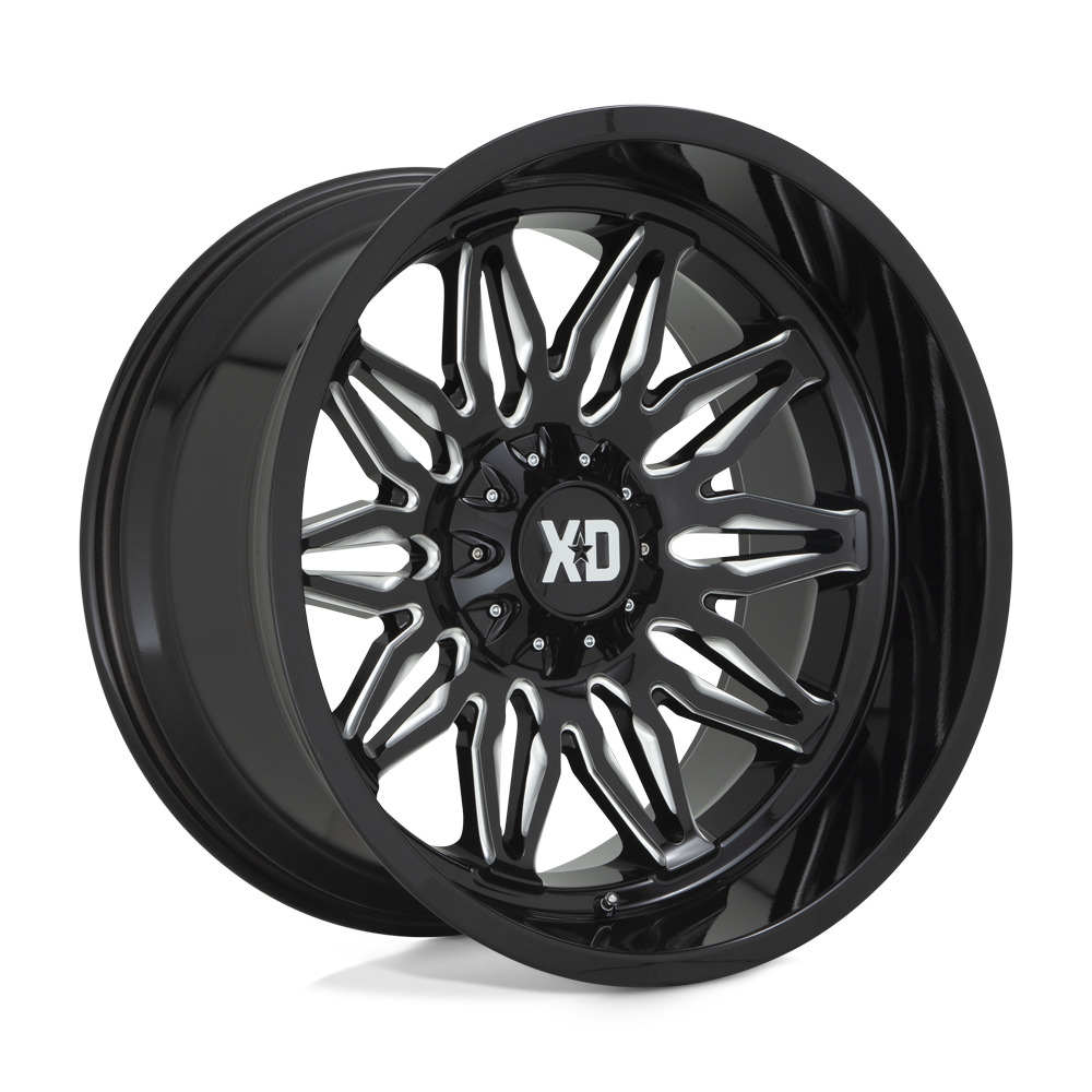 XD - XD859 20X10 5X5/5.5 G-blk Milled -18MM