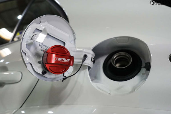 Verus Engineering - Gas Cap Cover - 23+ Toyota GR Corolla - A0567A for 2023-2025 Toyota GR Corolla - front view