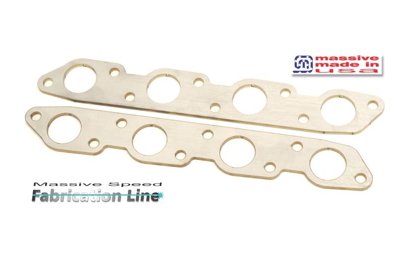 Exhaust Header Turbo Manifold Flange Univeral - Massive Speed System