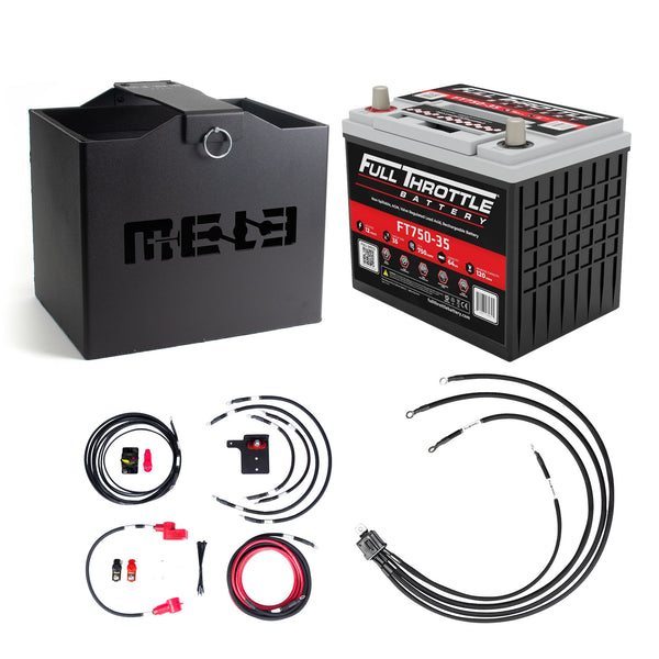 Mele Design - MeLe x iWire Group 35 Battery Relocation Kit for 2002 - 2007 WRX for 2002-2007 Subaru WRX - front view