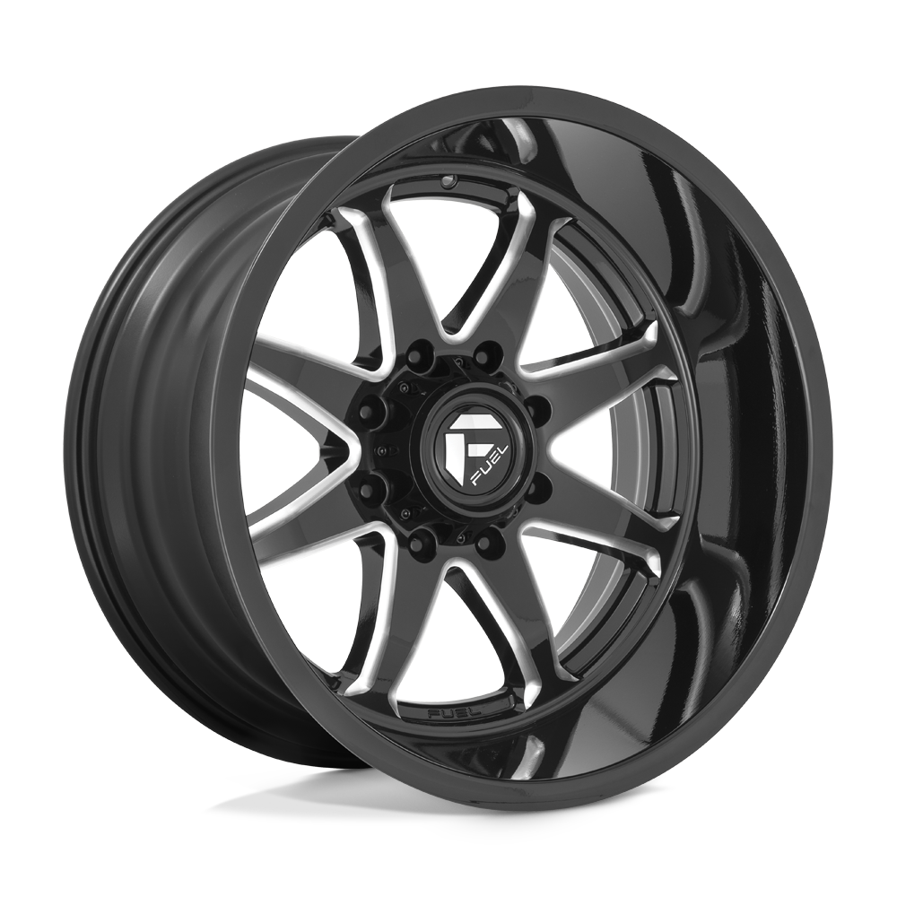 Fuel Off-Road D749 20X9 Gloss Black Milled 8x170 +1mm