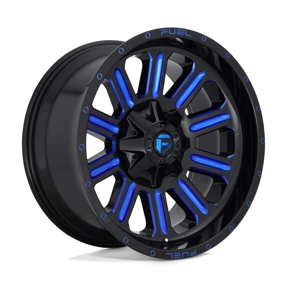 Fuel Off-Road D646 20X10 Gloss Black W/ Blue Tint 5x139.7/150 -18mm