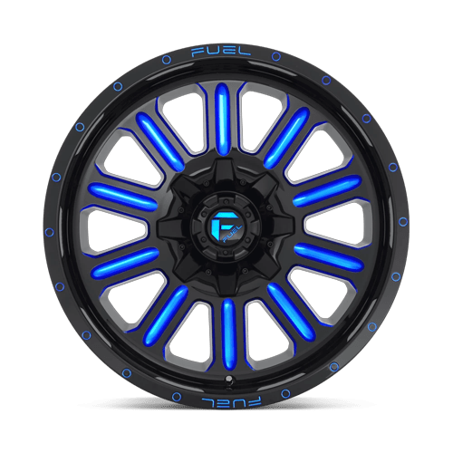 Fuel Off-Road D646 20X10 Gloss Black W/ Blue Tint 8x180 -18mm