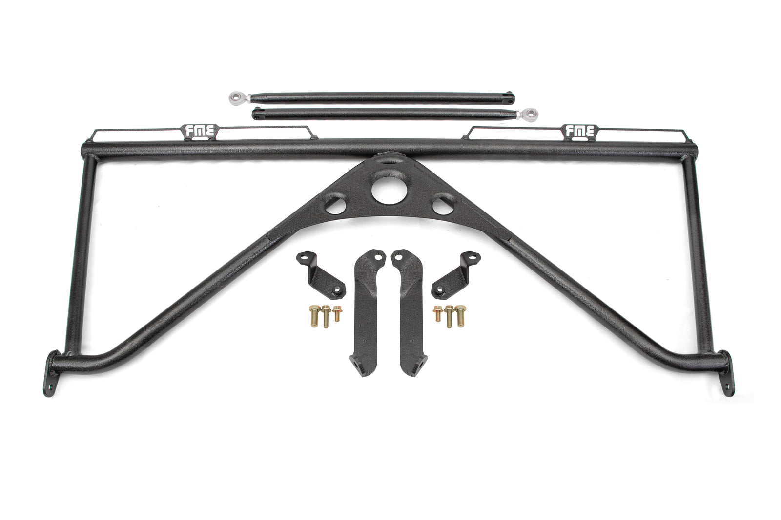 BMR Suspension 16-24 6th Gen Camaro Harness Bar - Black Hammertone - HB360H