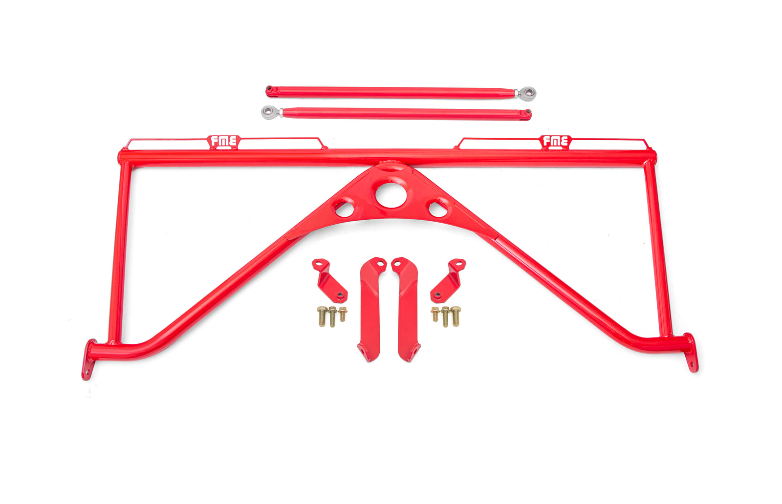 BMR Suspension 16-24 6th Gen Camaro Harness Bar - Red - HB360R