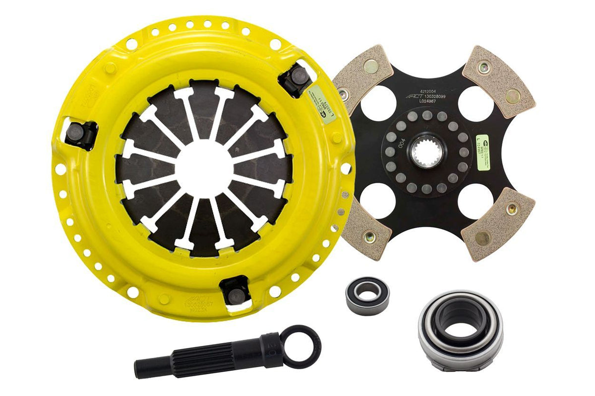 ACT 1990 Honda Civic XT/Race Rigid 4 Pad Clutch Kit - HC4-XTR4