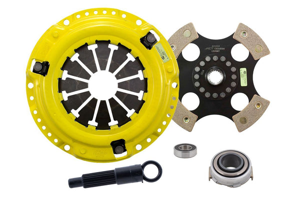 ACT 1992 Honda Civic XT/Race Rigid 4 Pad Clutch Kit - HC5-XTR4