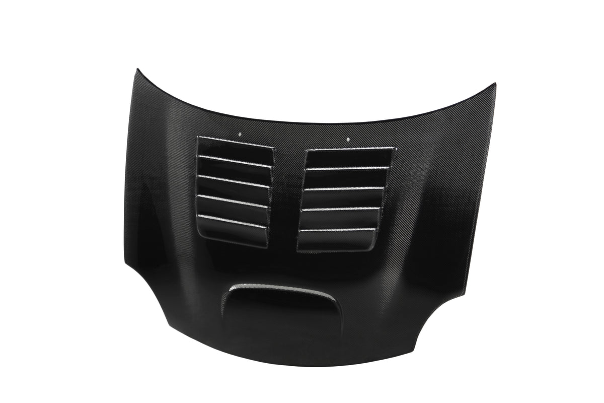 Seibon 03-05 Dodge SRT-4 GT-style Carbon Fiber Hood - HD0305DGNESRT4-GT