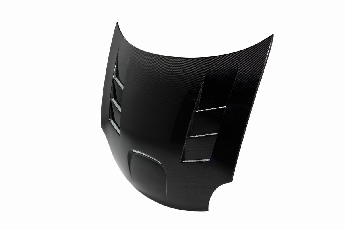 Seibon 03-05 Dodge SRT-4 TS Style Carbon Fiber Hood - HD0305DGNESRT4-TS