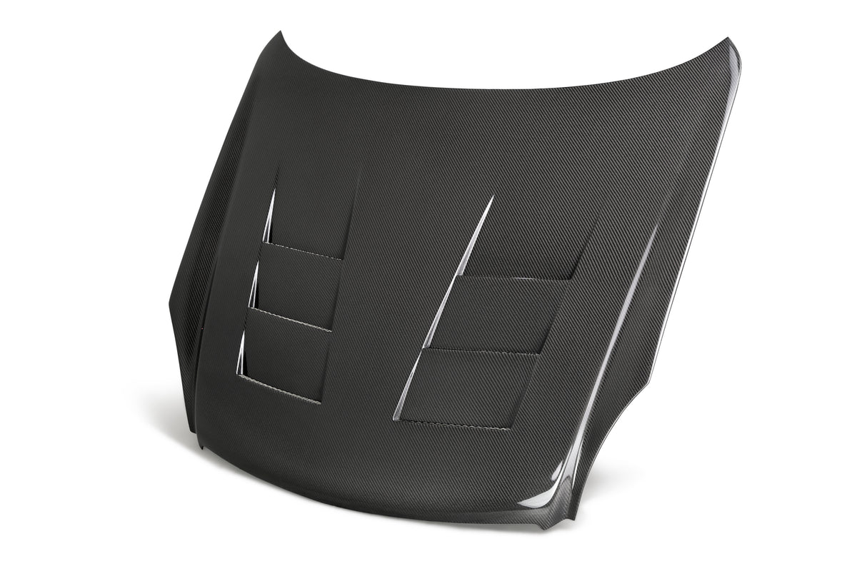 Seibon 03-07 Infiniti G35 Coupe TS Carbon Fiber Hood - HD0305INFG352D-TS